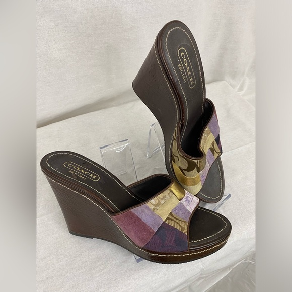 Coach Wedge Platform - Picture 5 of 7